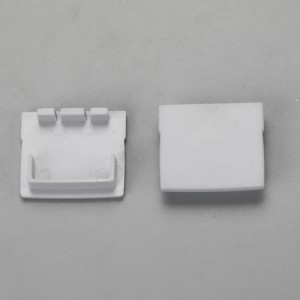 LED-profiel aluminium kanaalsysteem met deksel en eindkappen voor LED-stripinstallaties
