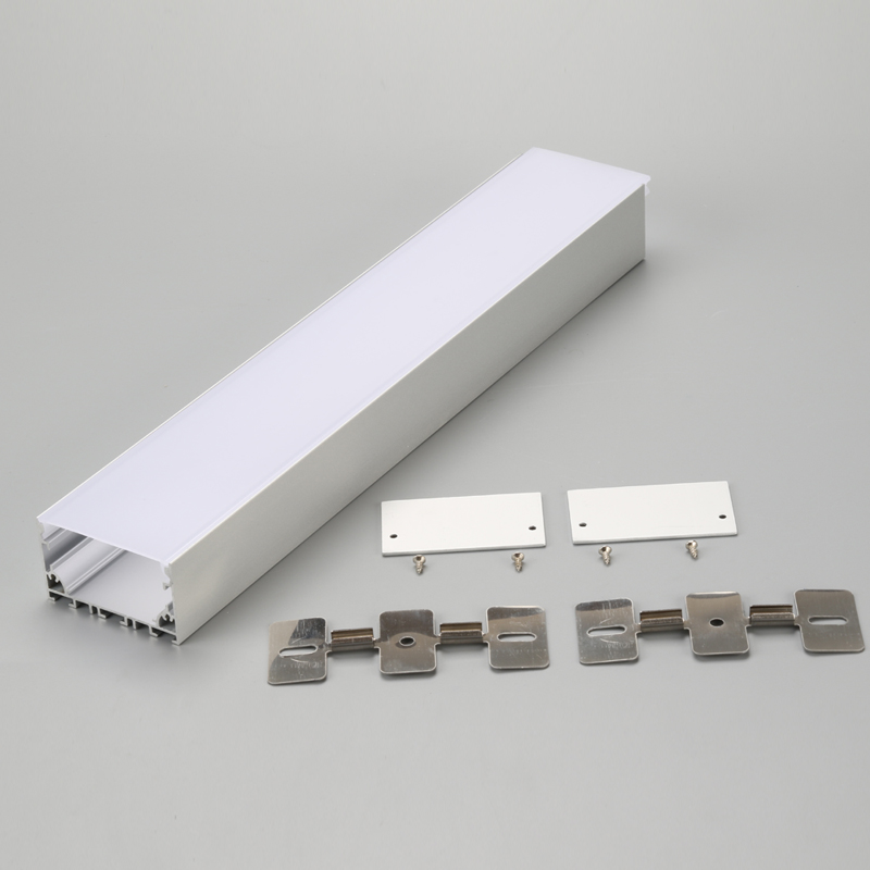 6063 U-vorm aluminium kanaal LED aluminium extrusie voor LED-striplicht