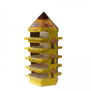 Cosmetische kartonnen displays staan ​​voor verkooppunt