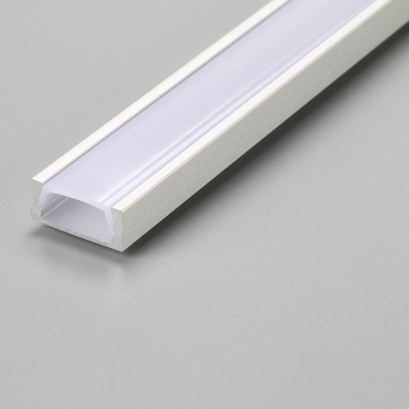 1M verzonken aluminium LED-lichtprofiel voor LED-striplicht met aangepaste afdeklengte