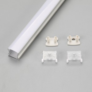 Flexibele LED Alu profiel aluminium voor kast, LED aluminium extrusiestrook LED profiel opbouw lineaire lichtbalk