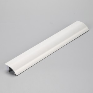 Aluminium hoekhoek voor LED-strip aluminium profiel extrusie LED-strip aluminium koellichaam