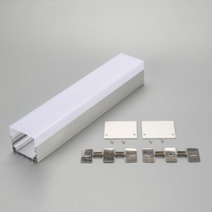 Geweldige verlichting lineaire bevestigingsclips voor LED lineaire verlichtingsarmatuur
