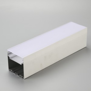 U-vormige lineaire LED-profielen aluminium