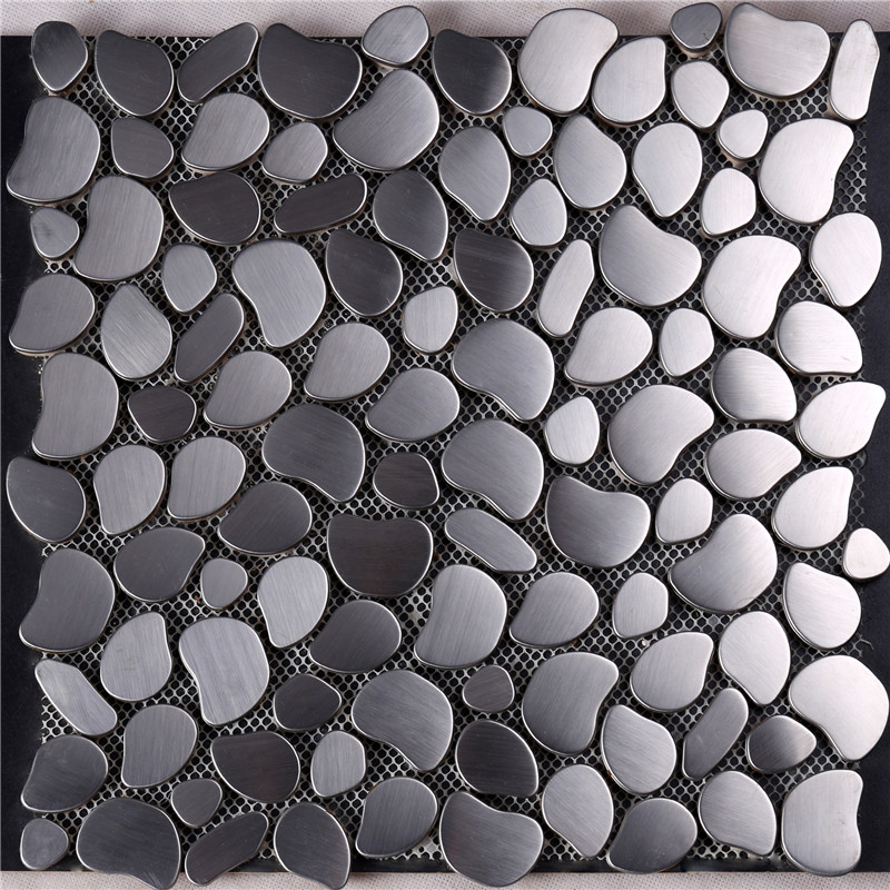 Decoratieve Cobble Pebble Mozaïektegel voor Fornuis