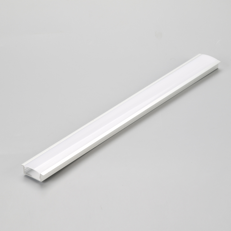 Fabrieksprijs keukenkast aluminium LED-profiel voor LED-strip licht, verzonken LED-lichtbalk extrusie alu profiel kanaal
