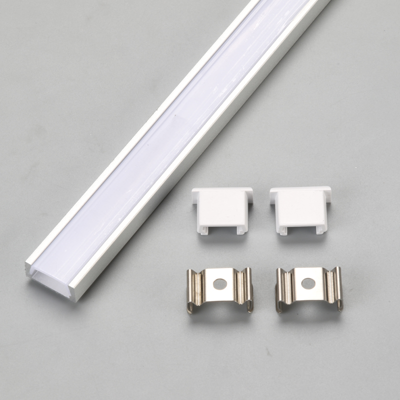 Binnen geanodiseerd aluminium profiel LED lineair lichtarmatuur met extrusie pc-afdekking