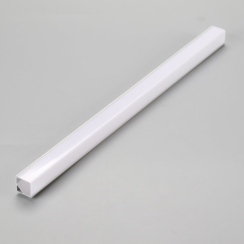 90 graden LED-licht aluminium behuizing plafondverlichting LED-profiel strip