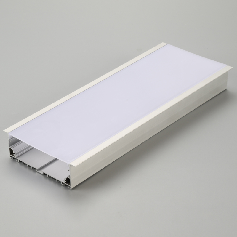 LED-stripbehuizing aluminium profielframe met eindkapclip voor pc-afdekking