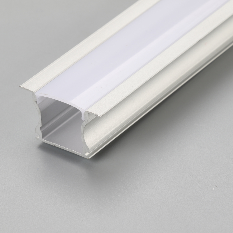 H-vormig lineair verlichtingsarmatuur aluminium profiel LED-striplicht met diffusorafdekking