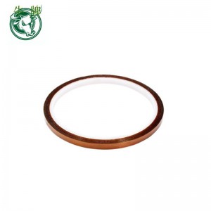 Hittebestendige Capton tape op hoge temperatuur geen residu Polyimide film plakband