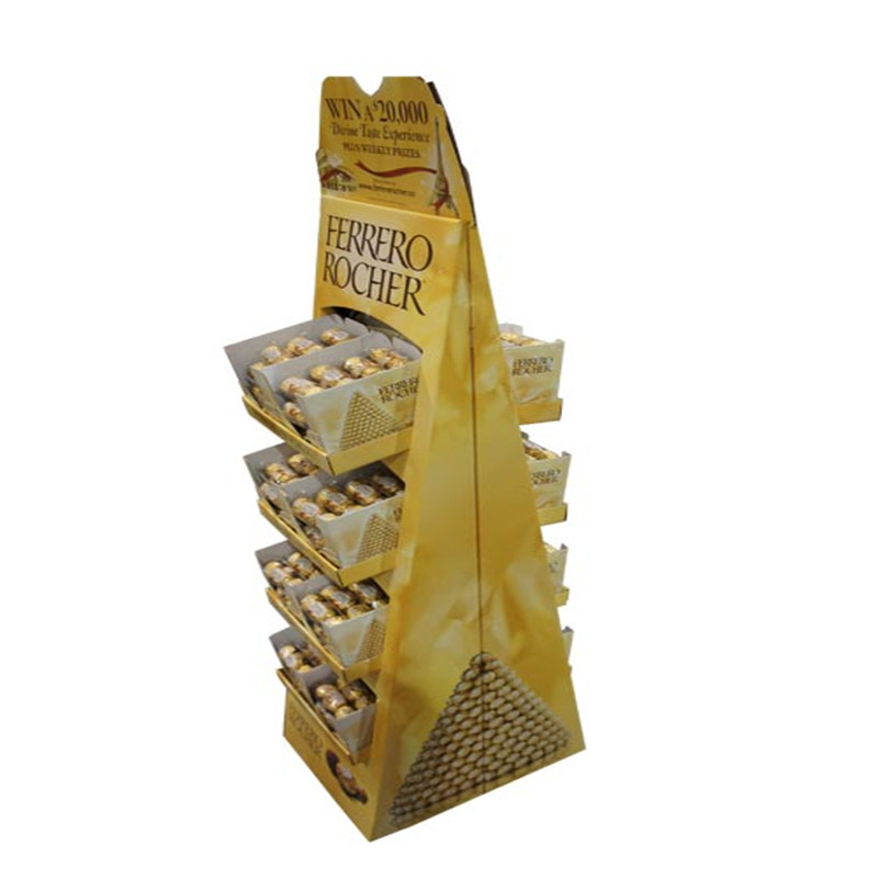 Aangepaste supermarkt Retail POS kartonnen standaard Display voor Biscuit