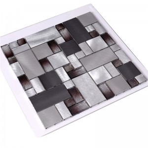 Aluminium gelaagd glas kleurvariatie mozaïektegel