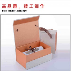 Aangepaste luxe kleurenafdrukken haarverlenging papieren geschenkdoos verpakking