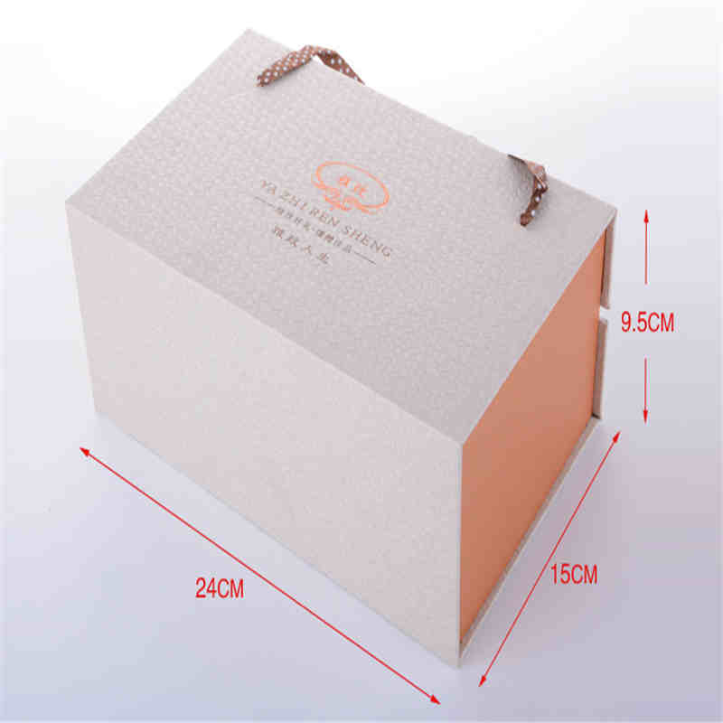 Aangepaste luxe kleurenafdrukken haarverlenging papieren geschenkdoos verpakking