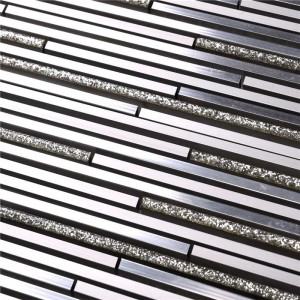 Wandconstructie materiaal mini lineaire mozaïektegel