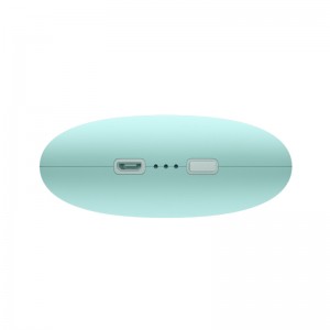 ronde vorm schattig ontwerp opladen power bank mini draagbare handwarmer