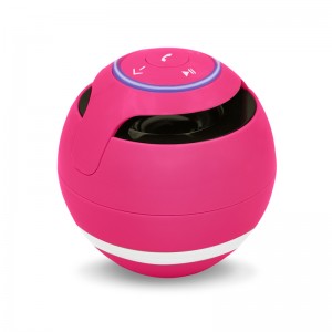 Hot Koop Portable Round Shape Wireless Speaker Soundbar Bass BT-luidspreker voor iPhone