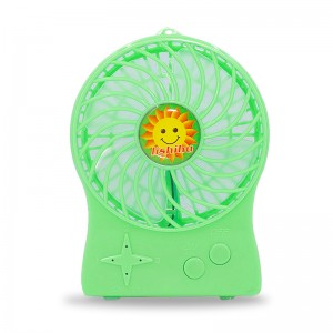 Zuinig, op maat gemaakt, lichtgewicht multifunctioneel, draagbare, oplaadbare miniventilator