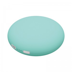 Handwarmer herbruikbaar, rond ontwerp en lange opwarmtijd