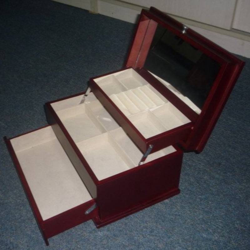 Houten juwelendoos