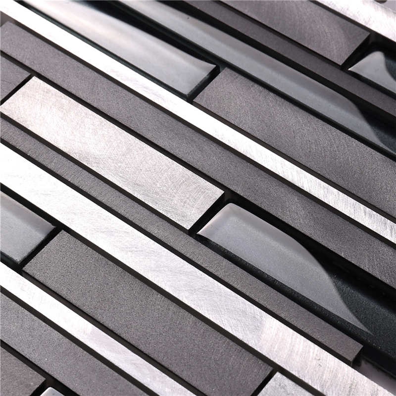 Foshan moderne stijl muur aluminium glasmozaïek tegel