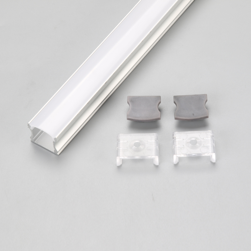 Aangepast LED-strip aluminium kanaalprofiel voor wand