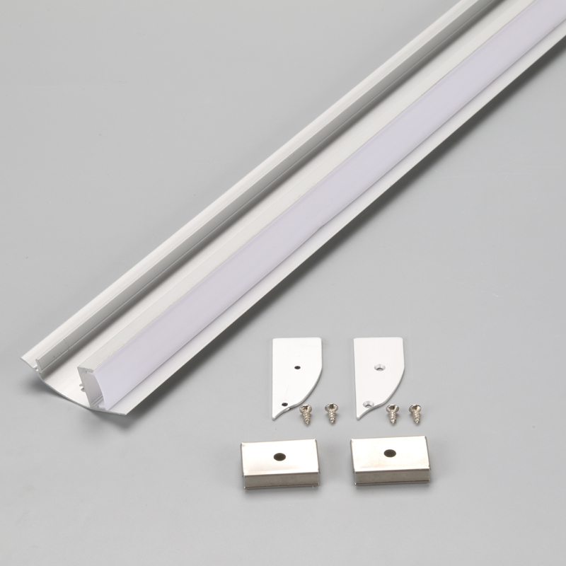 Wand LED aluminium profiel voor wandwasmachine verlichting / voetlicht / trapverlichting