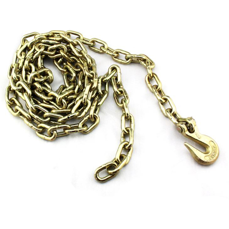 G70 Binder Chain met 2 Clevis grijphaak