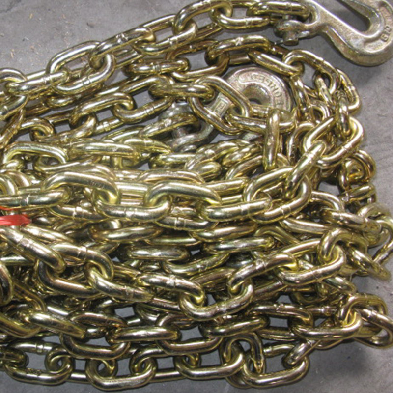 G70 Binder Chain met 2 Clevis grijphaak