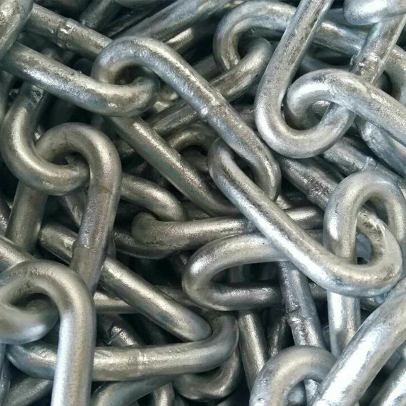 Thermisch verzinkt Hoge breeklast Lange schakelketting