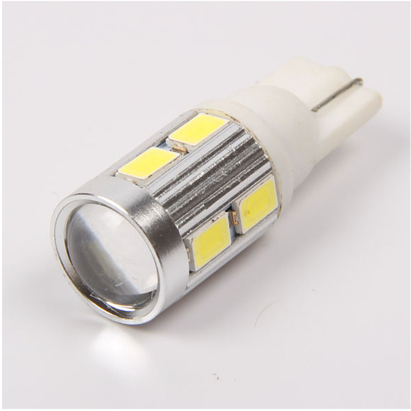 super heldere auto led licht t10 wedge w5w 168 194 5630 10smd