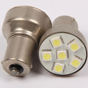 auto knipperlichten 6smd 5050 knipperlicht s25 1156 p21w