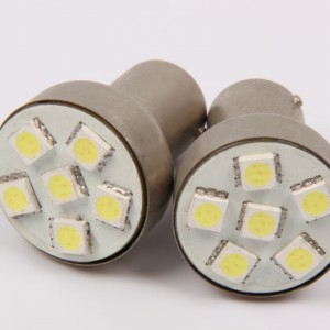 auto knipperlichten 6smd 5050 knipperlicht s25 1156 p21w