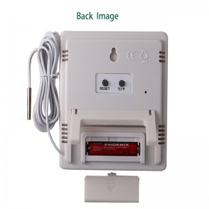 Milieuvriendelijk ontwerp Groot LCD-scherm Indoor Outdoor Thermometer Hygrometer