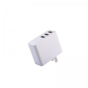 KPS-8704LC Tri-USB-poort muurlader