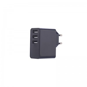 KPS-8704LC Tri-USB-poort muurlader