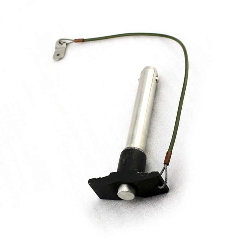 Koppelpen met Lanyard roestvrij staal
