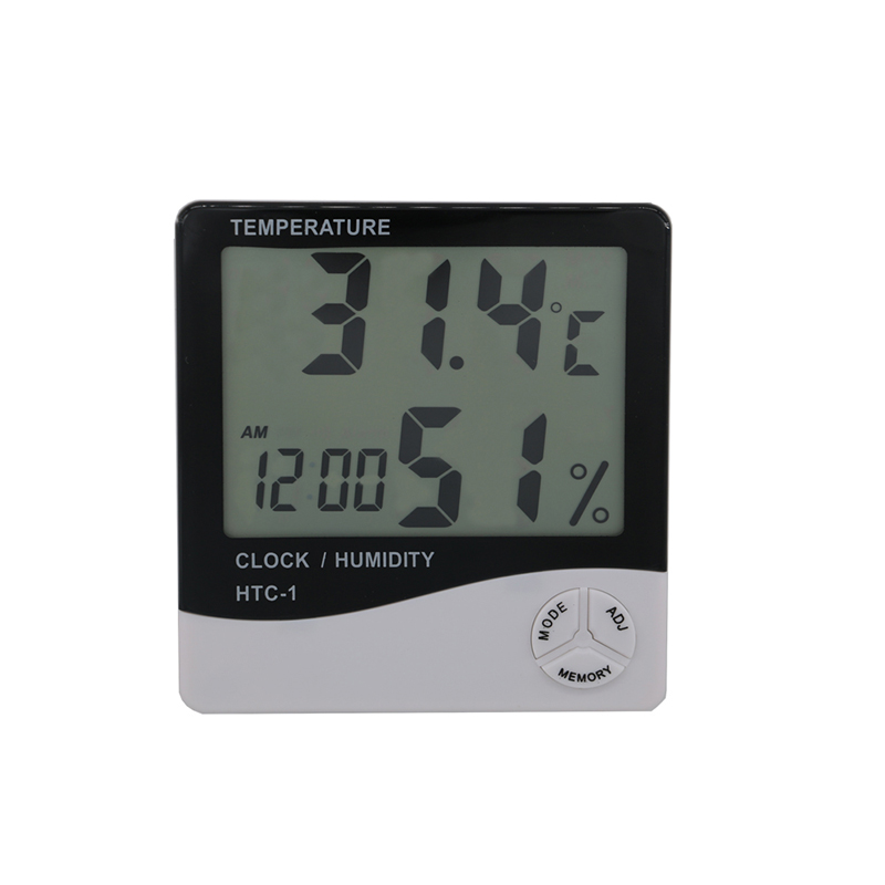 Digitale draadloze binnenautomatische hygrometer Buitenthermometer Draadloze temperatuur- en vochtigheidsmeter met beenstandaard