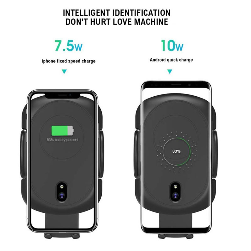 KPS-9601HC 2019 10W snellader infrarood mini type c telefoon draadloze oplader