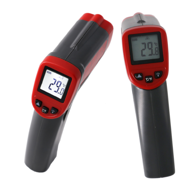 ST400 Digitale laser Contactloze infraroodthermometer Achtergrondverlichting Display Industrietemperatuurpistool -32 tot 400 Celsius