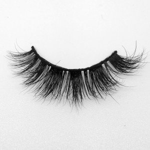 Fluwelen nertsen valse wimpers