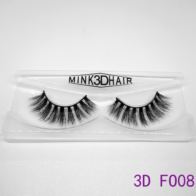 3D Natuurlijke Mink Wimpers