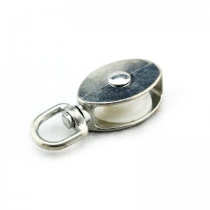 Zwenkoog Nylon katrol Zinklegering Die Cast