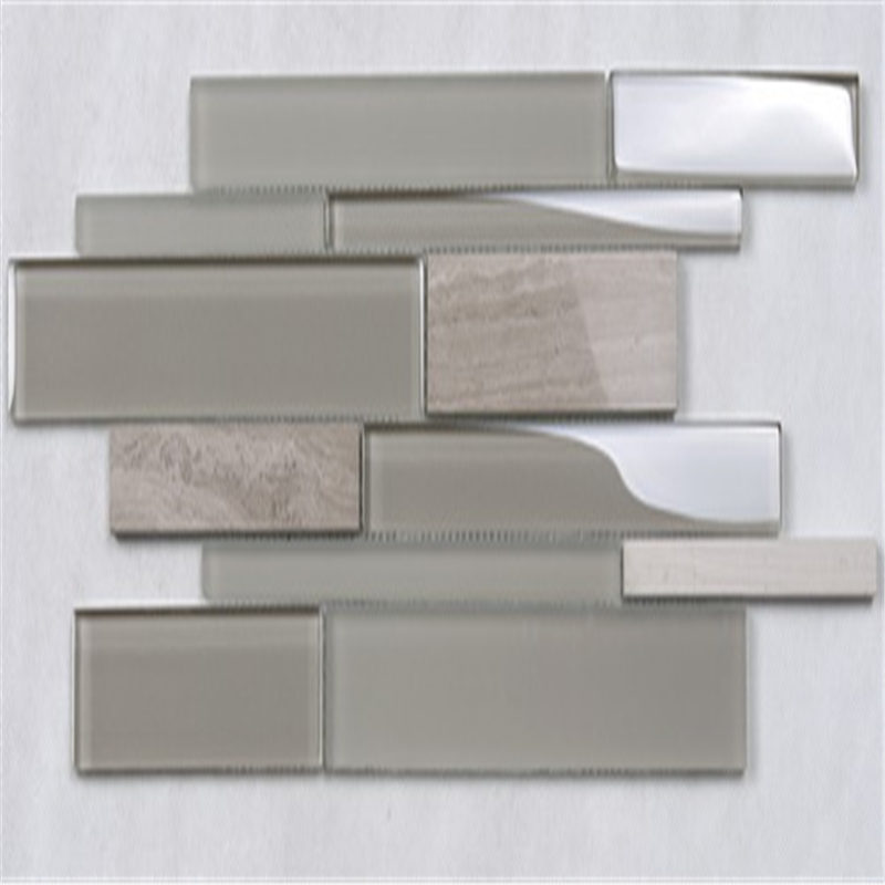 HSD132 Moderne decoratieve strip keuken glas keramische backsplash wandtegel