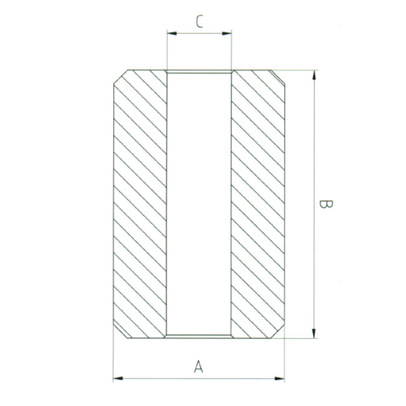 Stalen stopknoppen S-409 smeedhuls