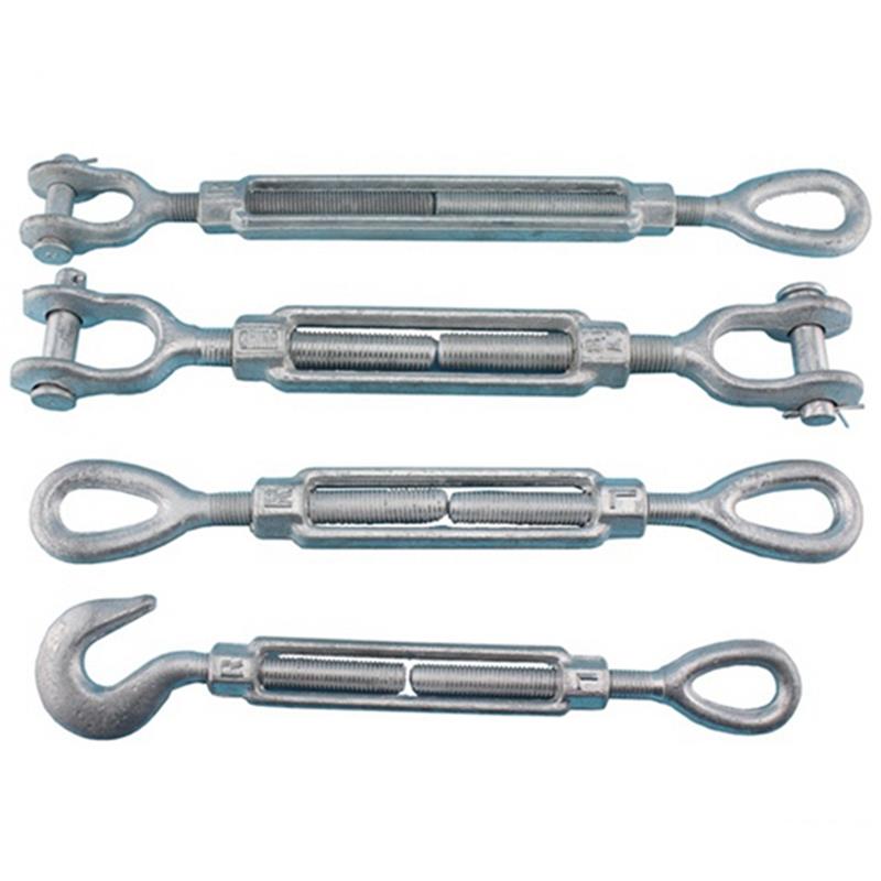 Standaard gegalvaniseerde hardware spanschroef voor rigging