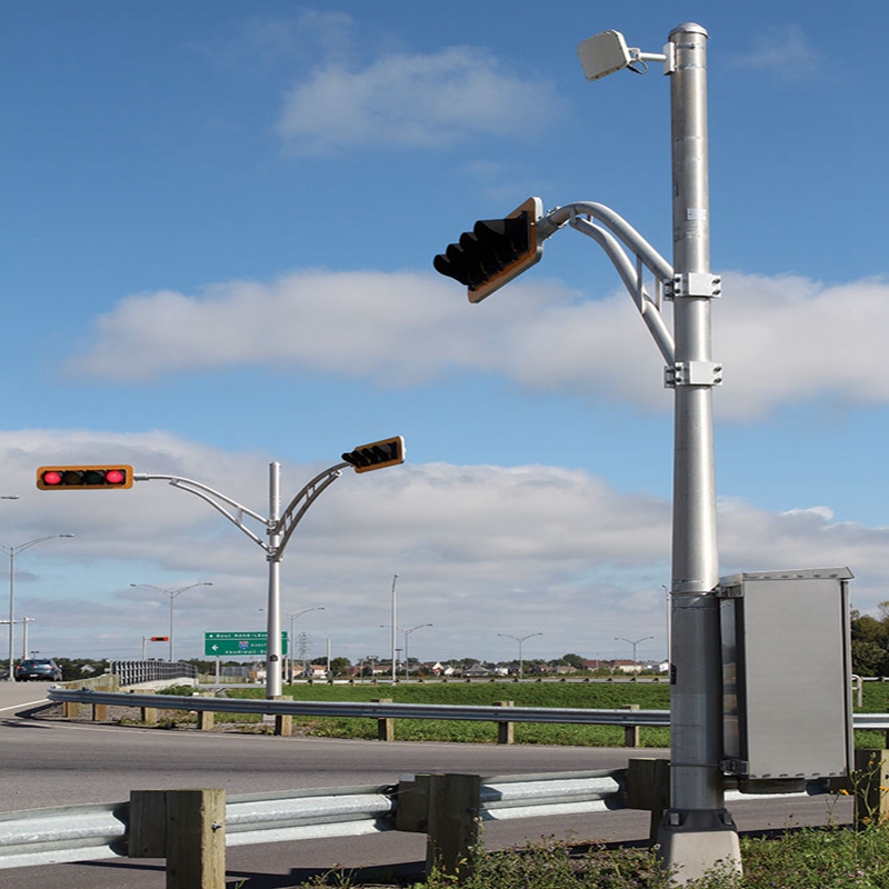 Gegalvaniseerd verkeersbord paal