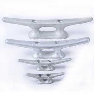 Licht verzinkte gietijzeren open basis schoenplaten 92HX-zeskant kop