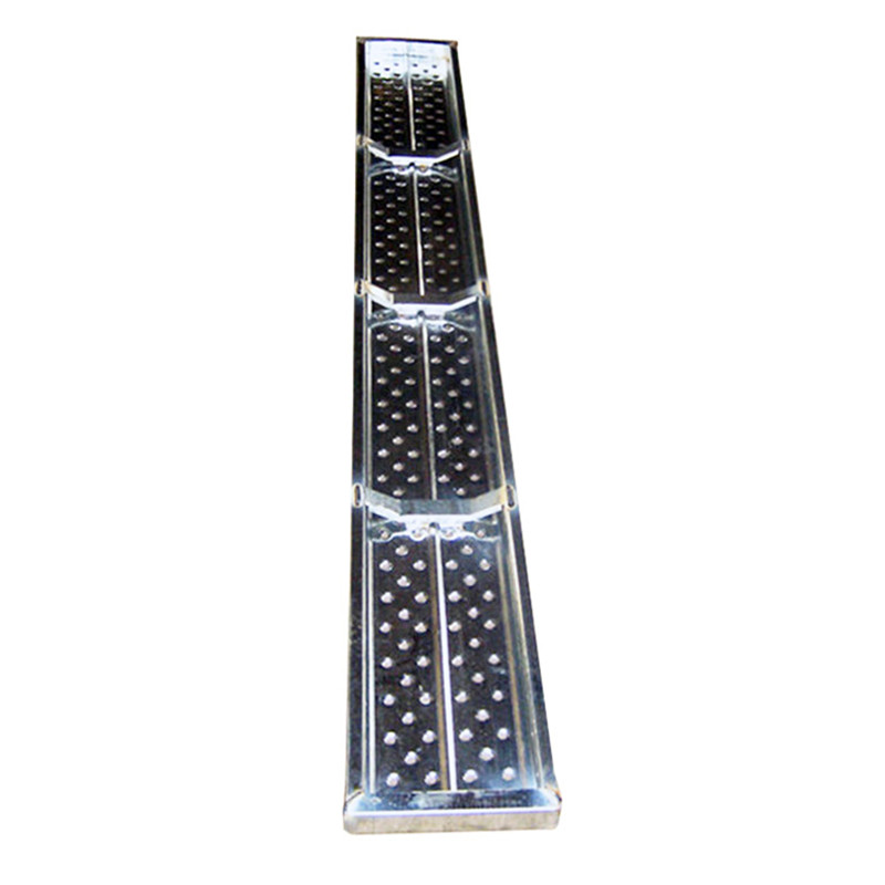 240 Gegalvaniseerd metalen steigerdek met U-type ondersteuning